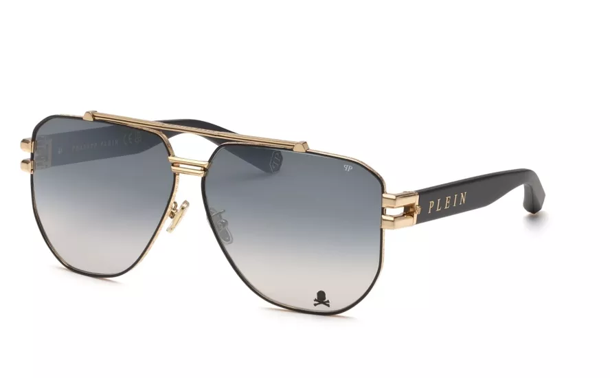 Philipp Plein SPP185V 302X 65 | Unisex Gri Güneş Gözlüğü